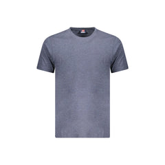 Norway 1963 T-Shirt Manches Courtes Homme Bleu Broderie