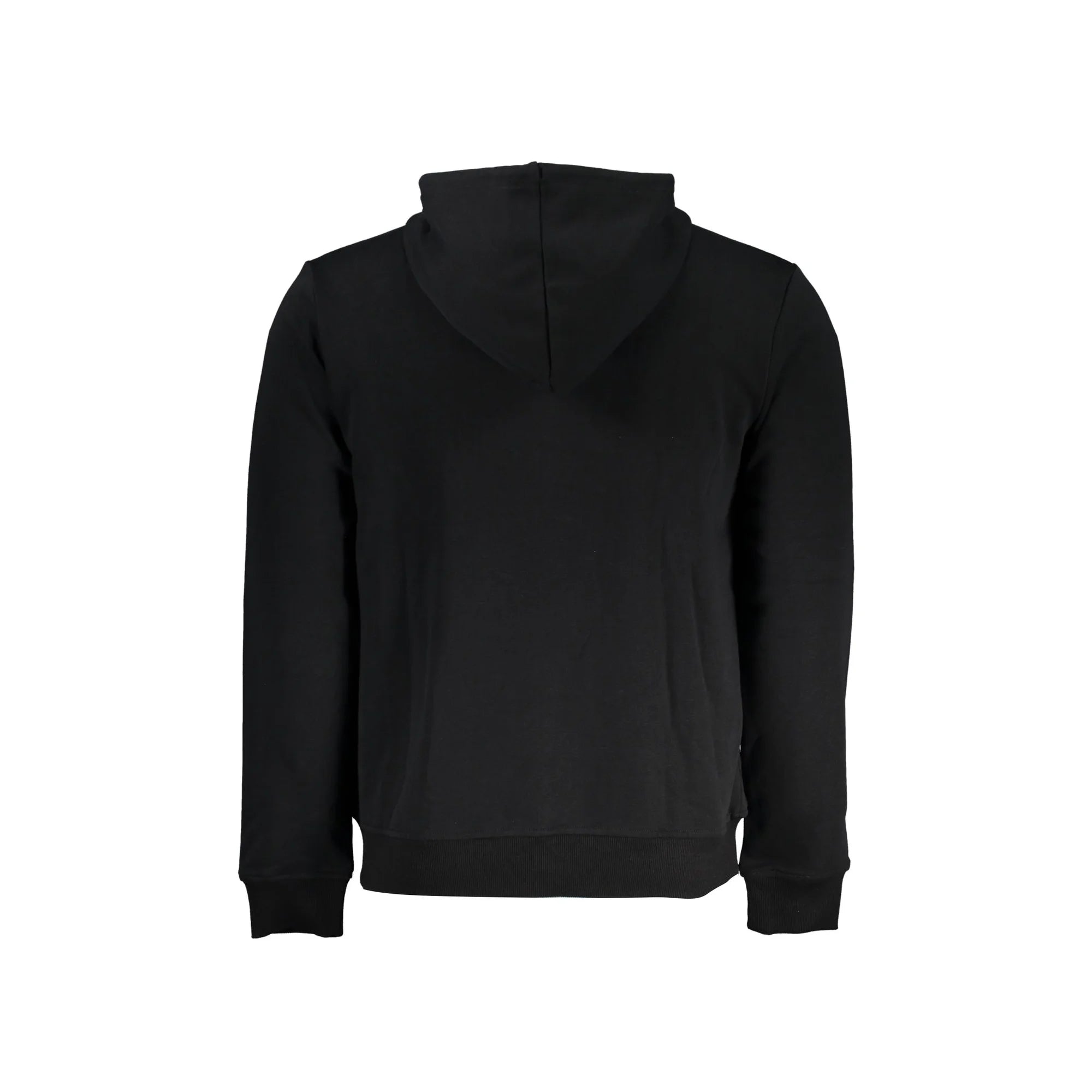 K-Way Felpa Maniche Lunghe con Zip Uomo Nera con Cappuccio Felpe nero - vista 2