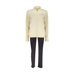 Freddy Sweatshirt Manches Longues avec Fermeture Éclair Femme Beige
