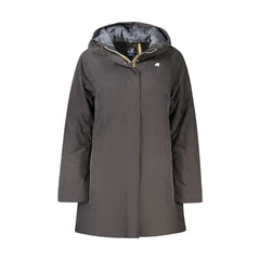 K-Way Giubbotto Maniche Lunghe Donna Nero Logo
