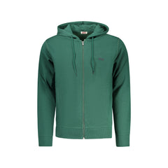 Rifle Felpa Maniche Lunghe Uomo Verde Zip