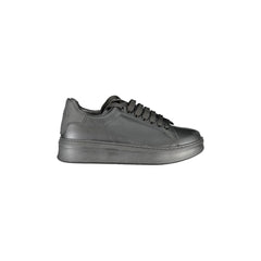GAELLE PARIS Scarpe Sneakers Uomo Nere con Dettagli a Contrasto