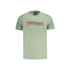 Norway 1963 T-Shirt Maniche Corte Uomo Verde Stampa