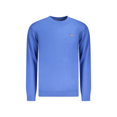 Norway 1963 Maglia Uomo Blu Ricamo