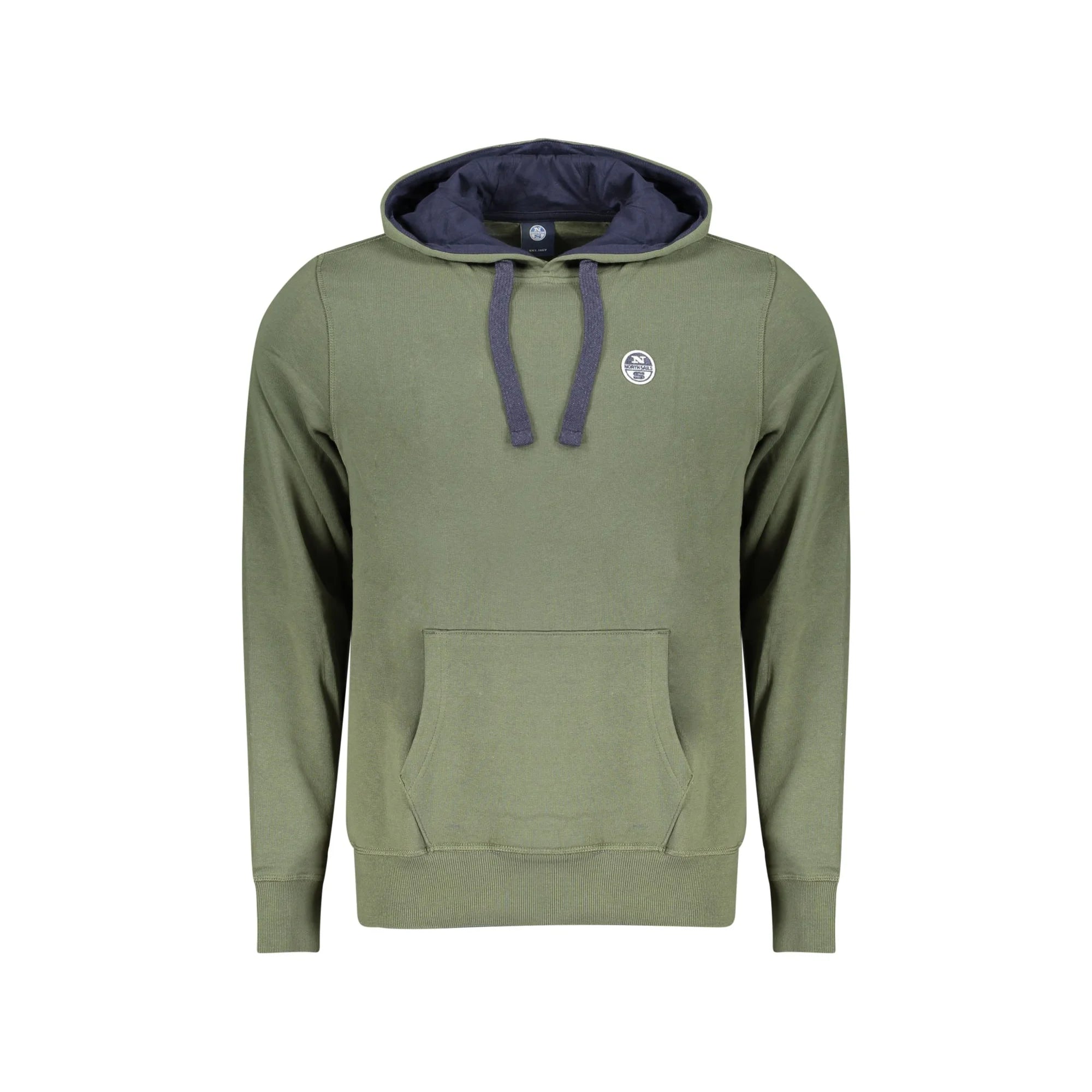 NORTH SAILS FELPA SENZA ZIP UOMO VERDE