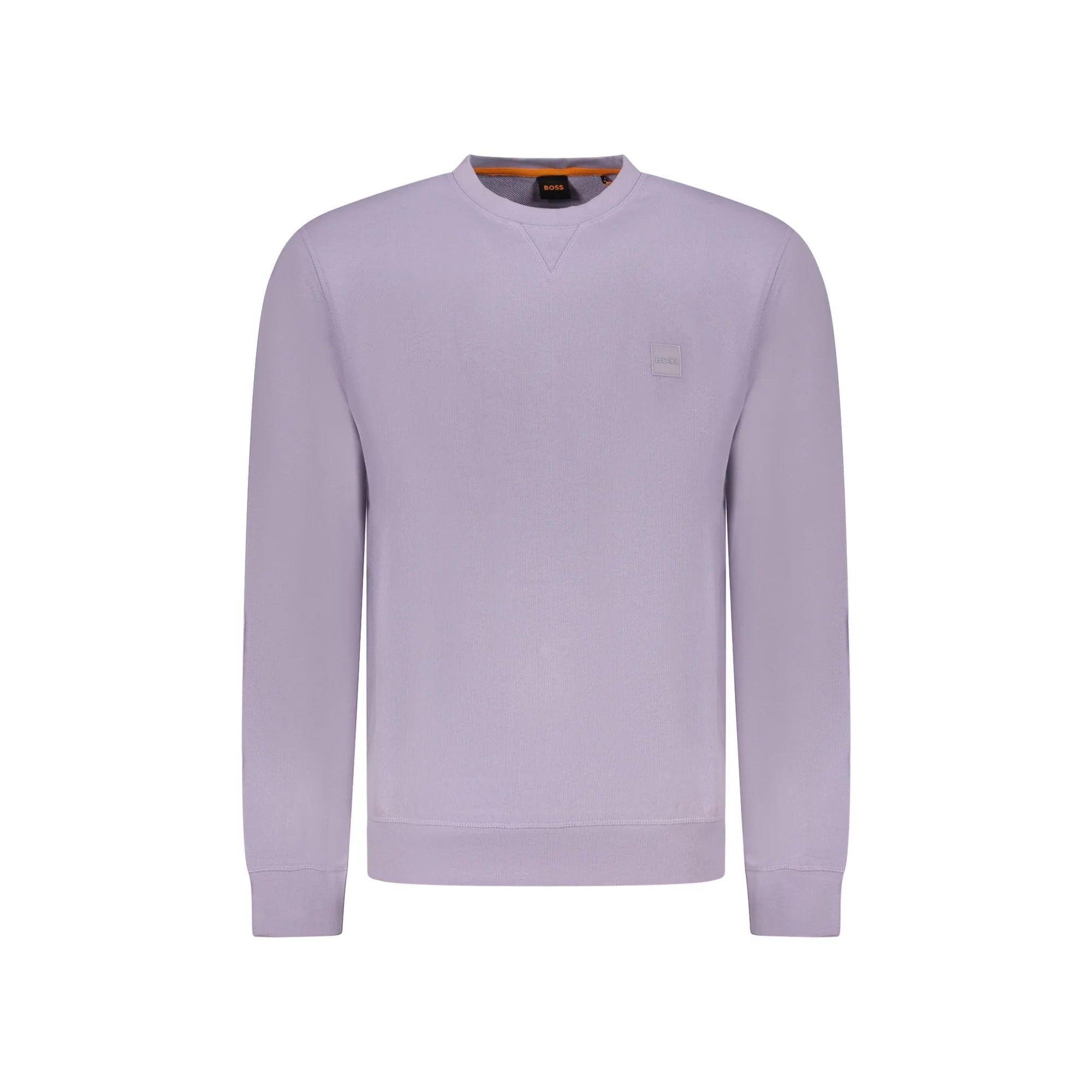 BOSS FELPA SENZA ZIP UOMO VIOLA