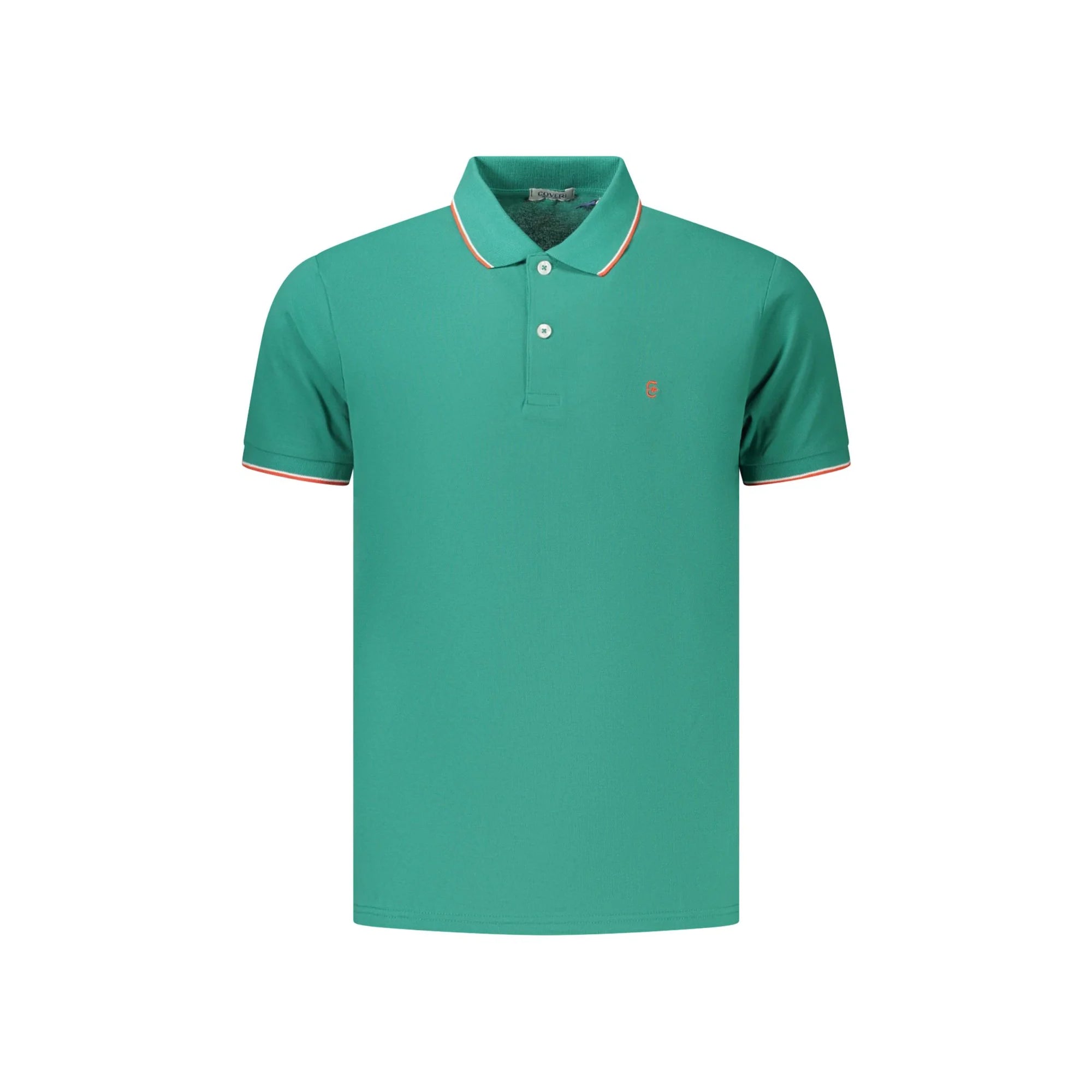 COVERI MOVING POLO MANICHE CORTE UOMO VERDE