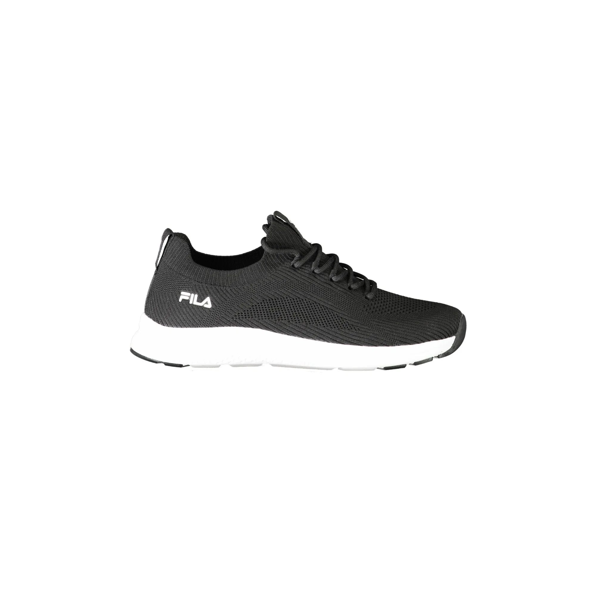 FILA Scarpe Sneakers Donna Nere Elastiche con Lacci e Logo