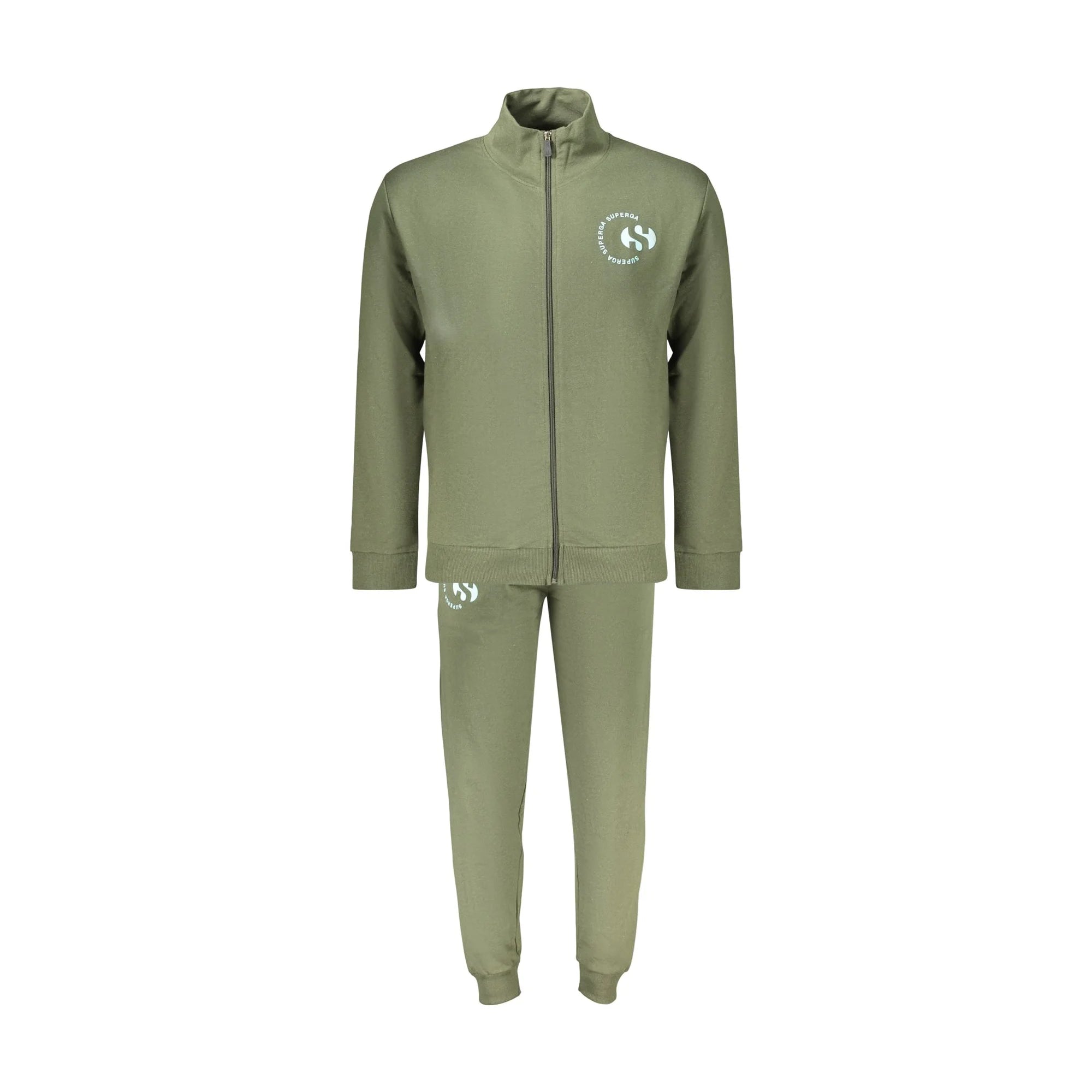 SUPERGA TUTA SPORTIVA UOMO VERDE