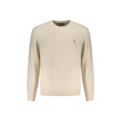Timberland Herren Pullover Beige mit Logo-Stickerei