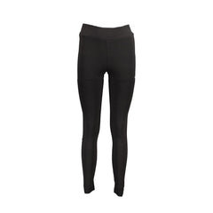 Fila Pantaloni Leggins Donna Nero Ricamo