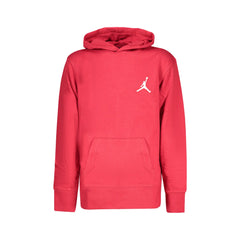 Jordan Felpa Maniche Lunghe Unisex Rossa Ricamo