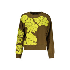 Desigual Maglia Donna Verde Logo