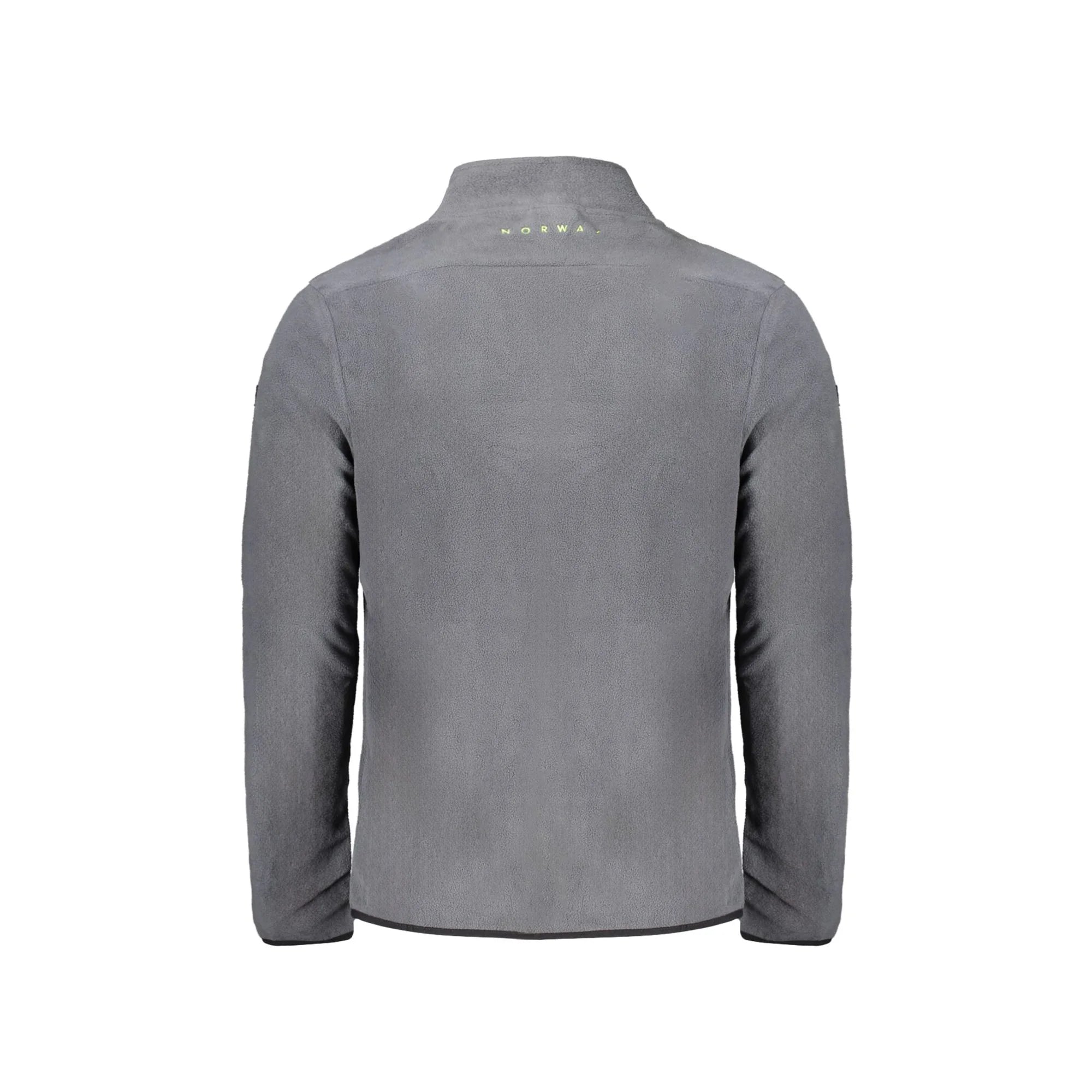 NORWAY 1963 FELPA CON ZIP UOMO GRIGIO