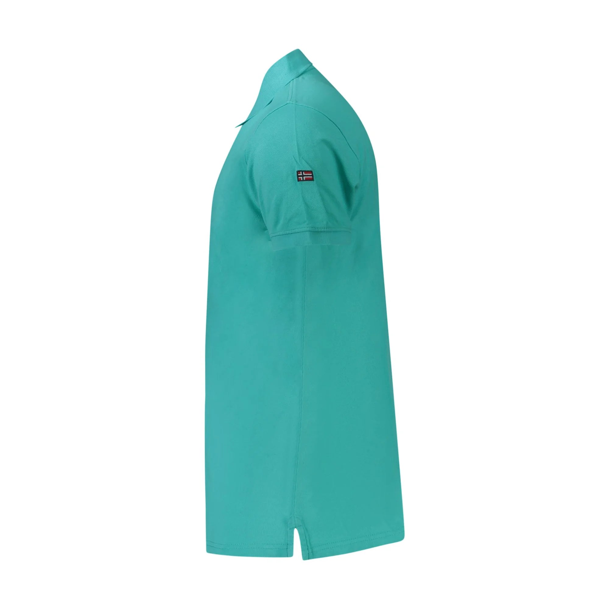 NORWAY 1963 POLO MANICHE CORTE UOMO AZZURRO