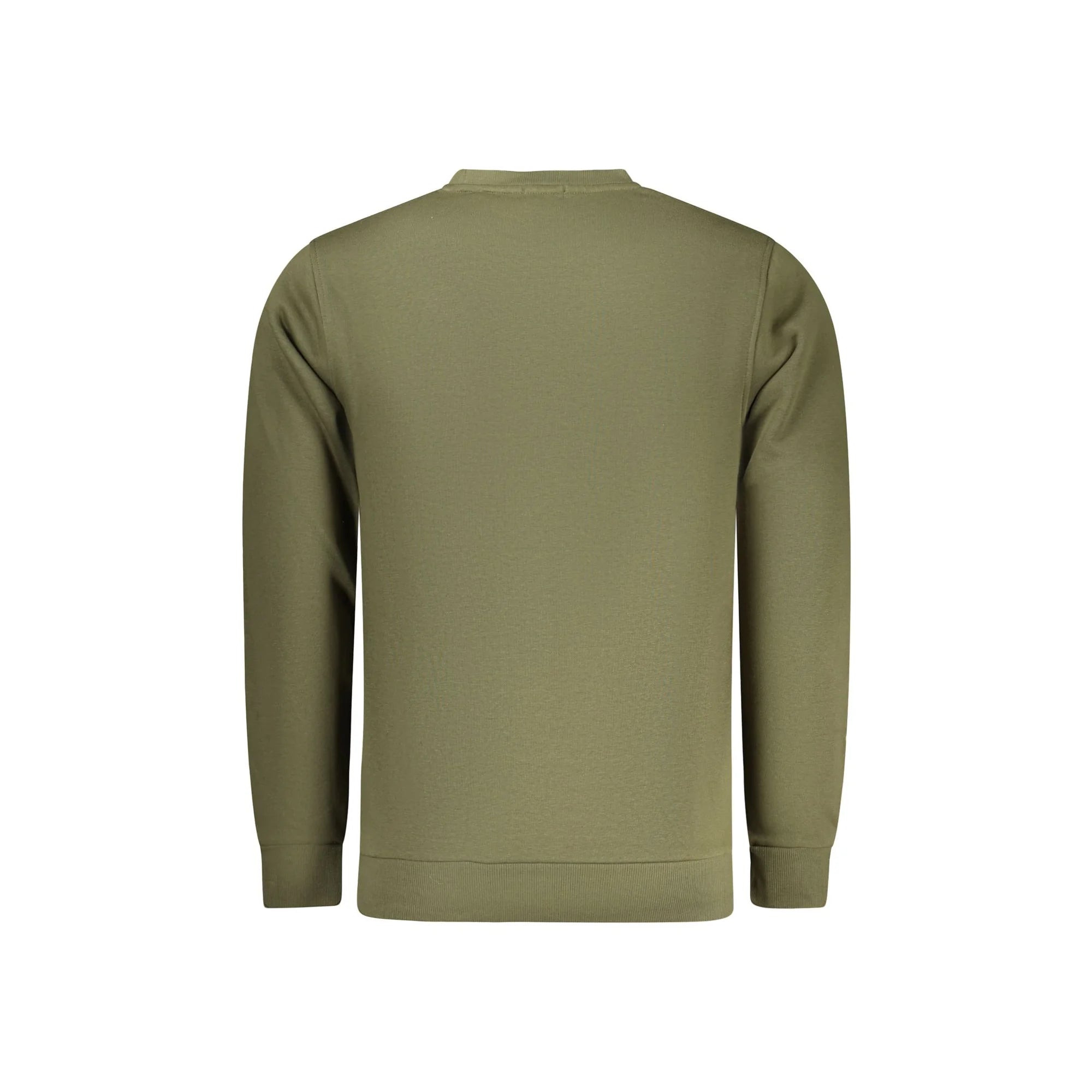 RIFLE FELPA SENZA ZIP UOMO VERDE