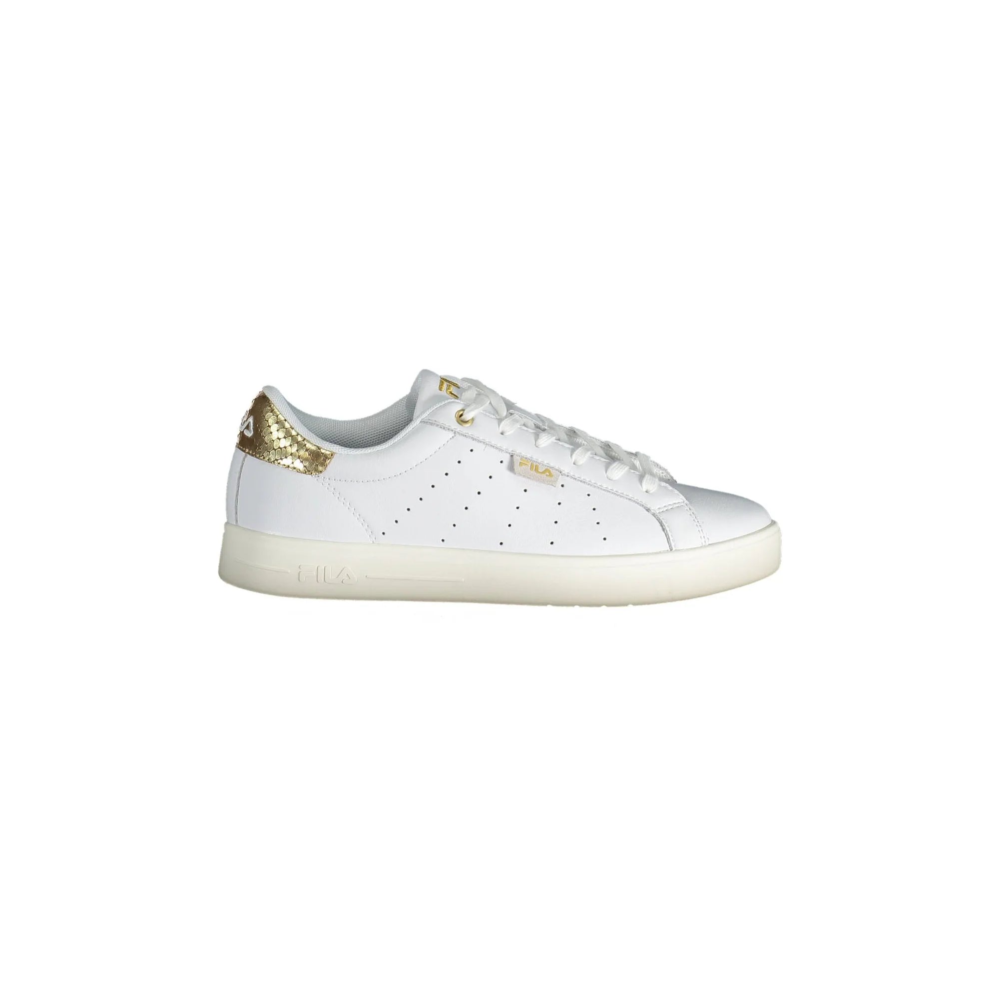 FILA Scarpe Sneakers Donna Bianche con Lacci e Logo Bianco - foto prodotto