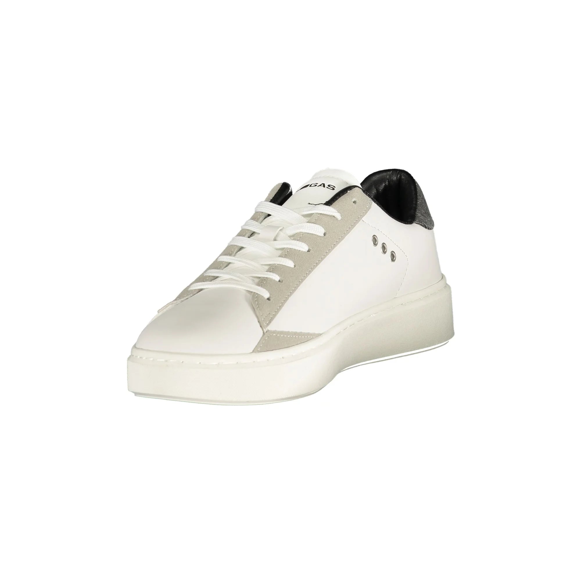 Gas Sneakers Uomo Bianche Stampa Logo bianco - vista 3