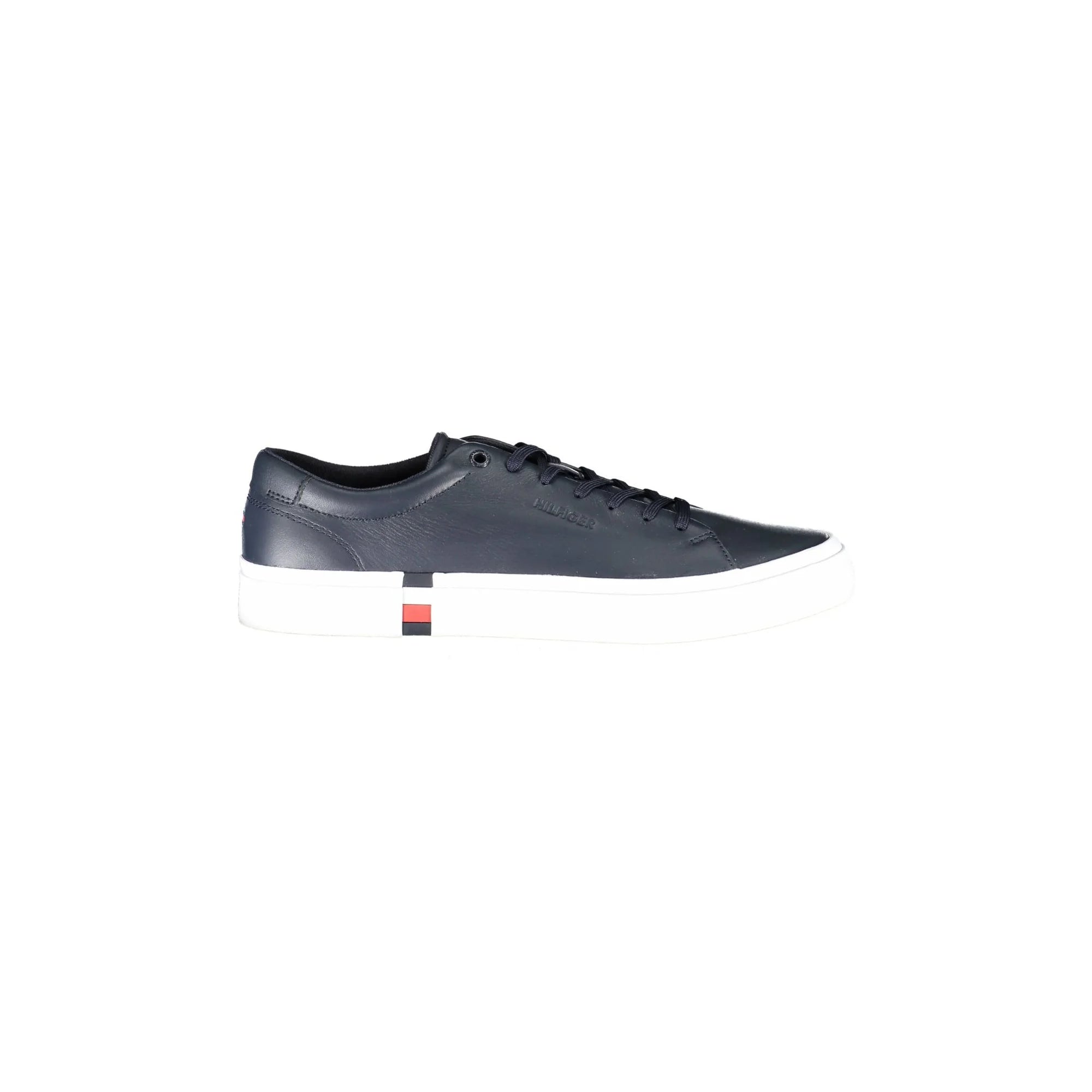 TOMMY HILFIGER Scarpe Sneakers Uomo Blu con Lacci e Logo - foto prodotto
