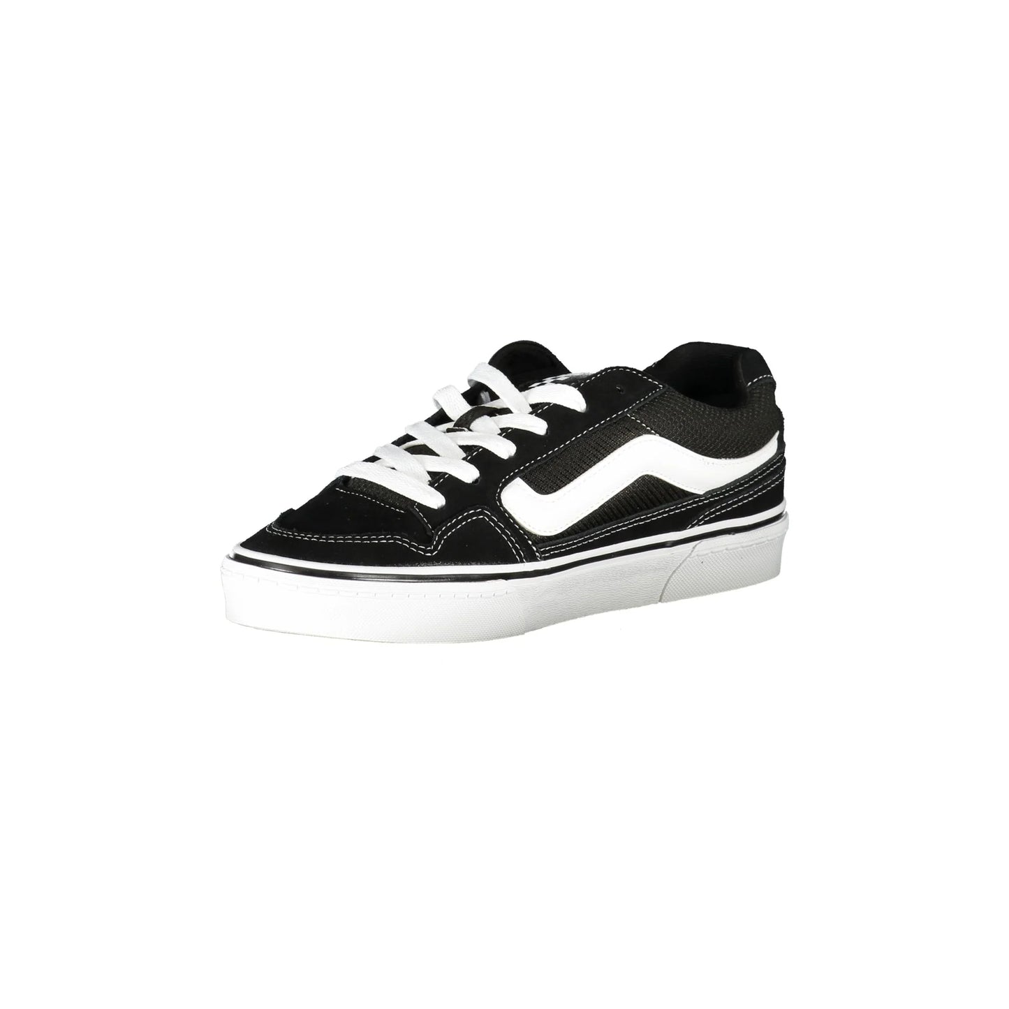 VANS Scarpe Sportive Uomo Nere con Dettagli a Contrasto Sneakers nero - vista 3