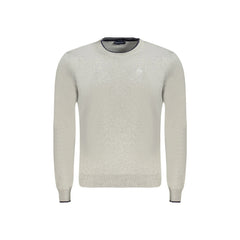 North Sails Pull Homme Gris Broderie
