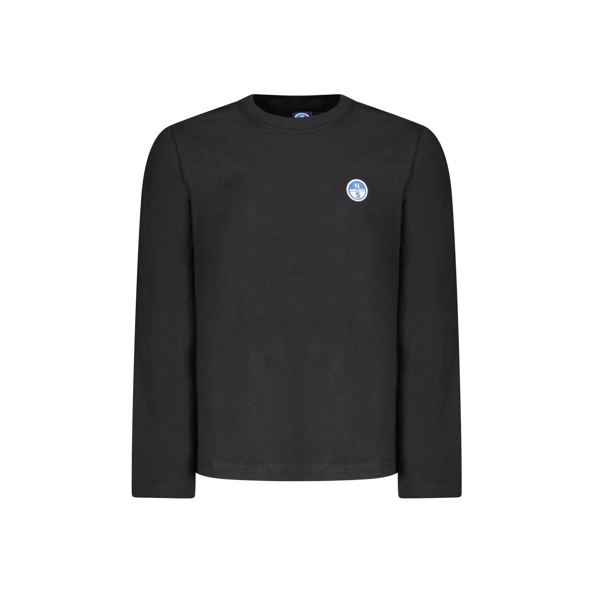 NORTH SAILS T-SHIRT MANICHE LUNGHE BAMBINO NERO