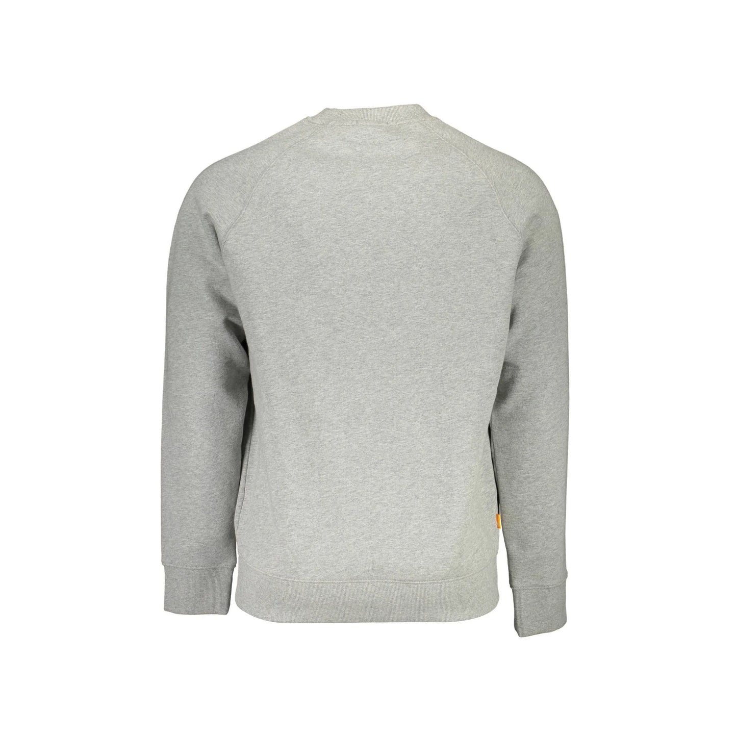 Timberland Felpa Maniche Lunghe Uomo Grigia Stampa Logo Felpe grigio - vista 2