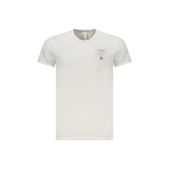 Accademia Militare T-Shirt Maniche Corte Uomo Bianca Stampa Logo