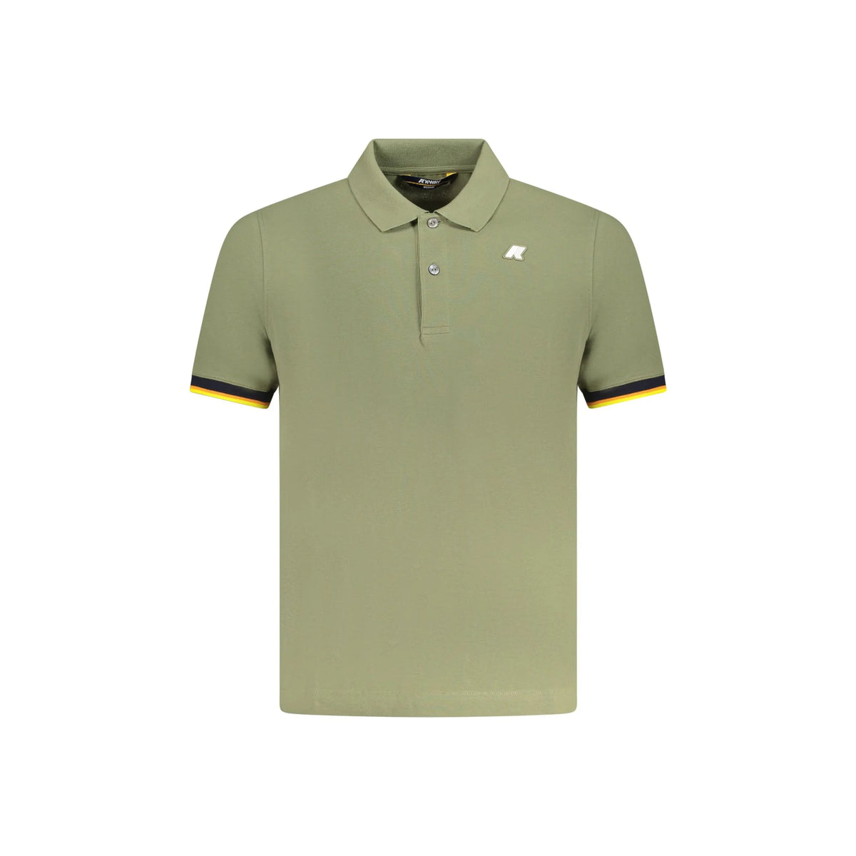 K-WAY POLO MANICHE CORTE UOMO VERDE