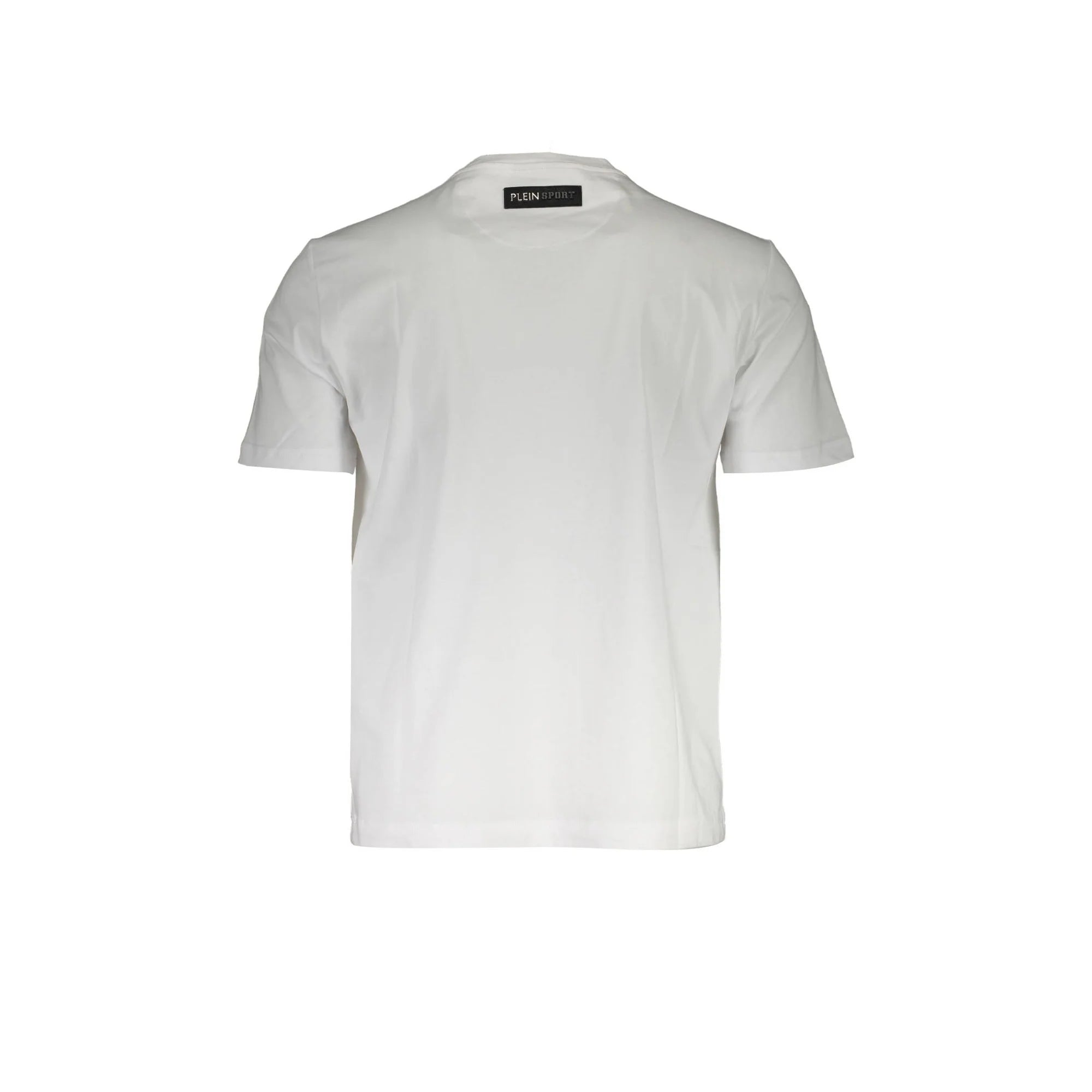 PLEIN SPORT T-SHIRT MANICHE CORTE UOMO BIANCO