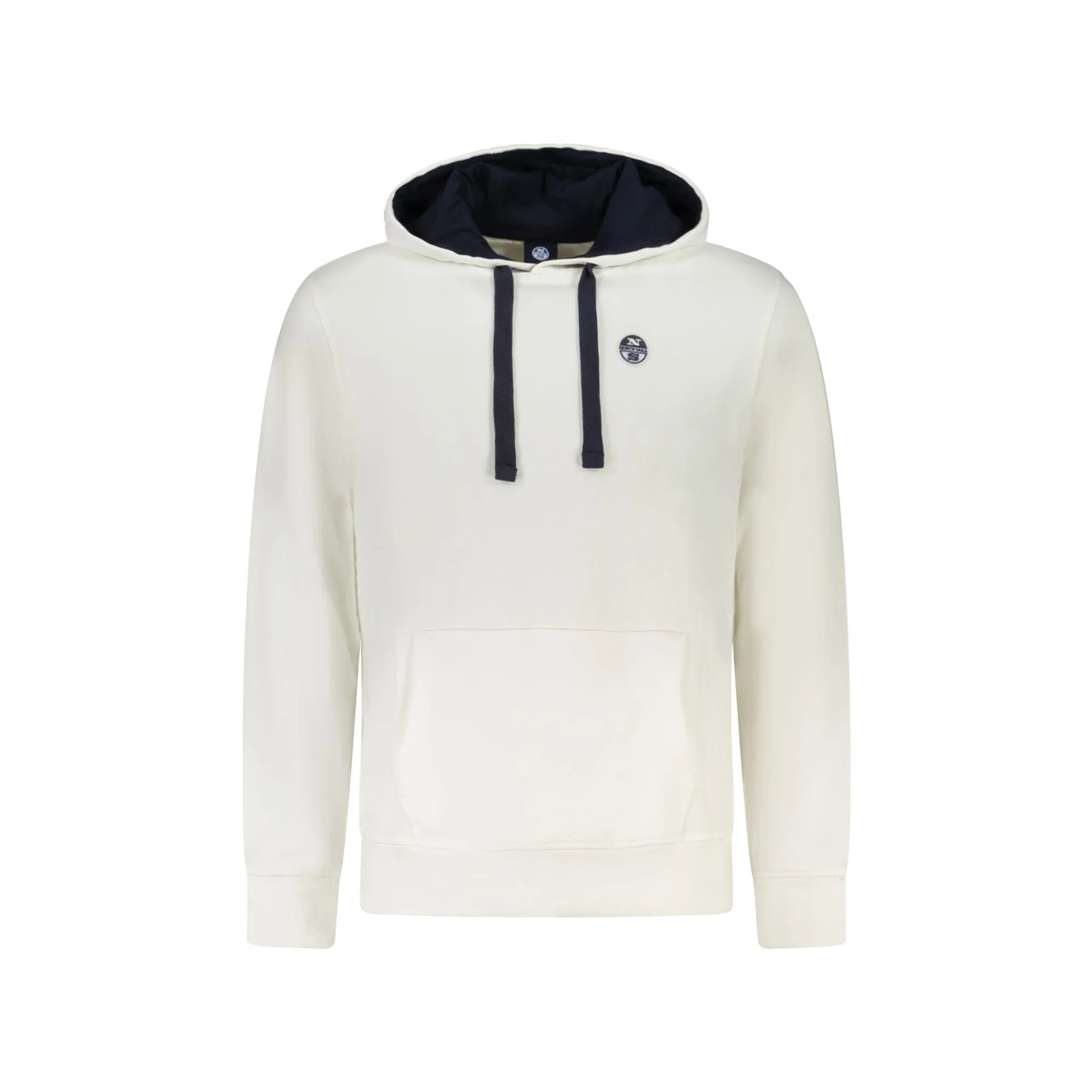 NORTH SAILS FELPA SENZA ZIP UOMO BIANCO