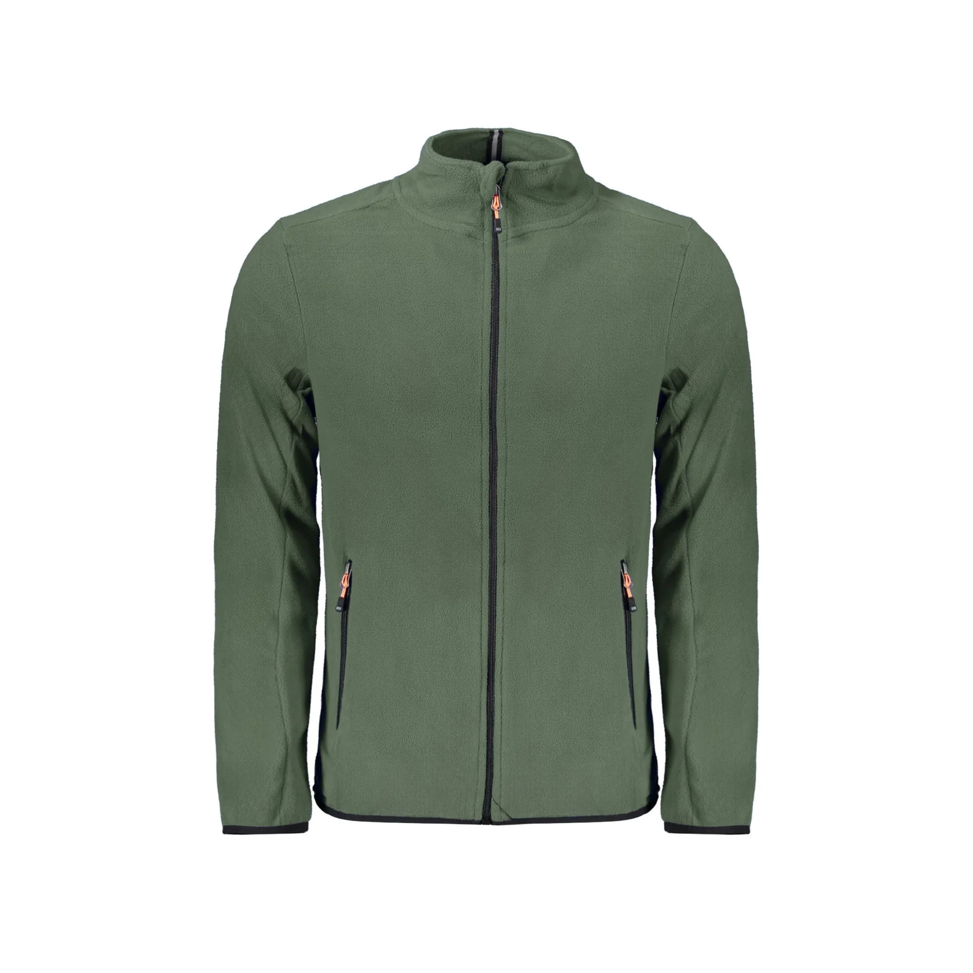 NORWAY 1963 FELPA CON ZIP UOMO VERDE