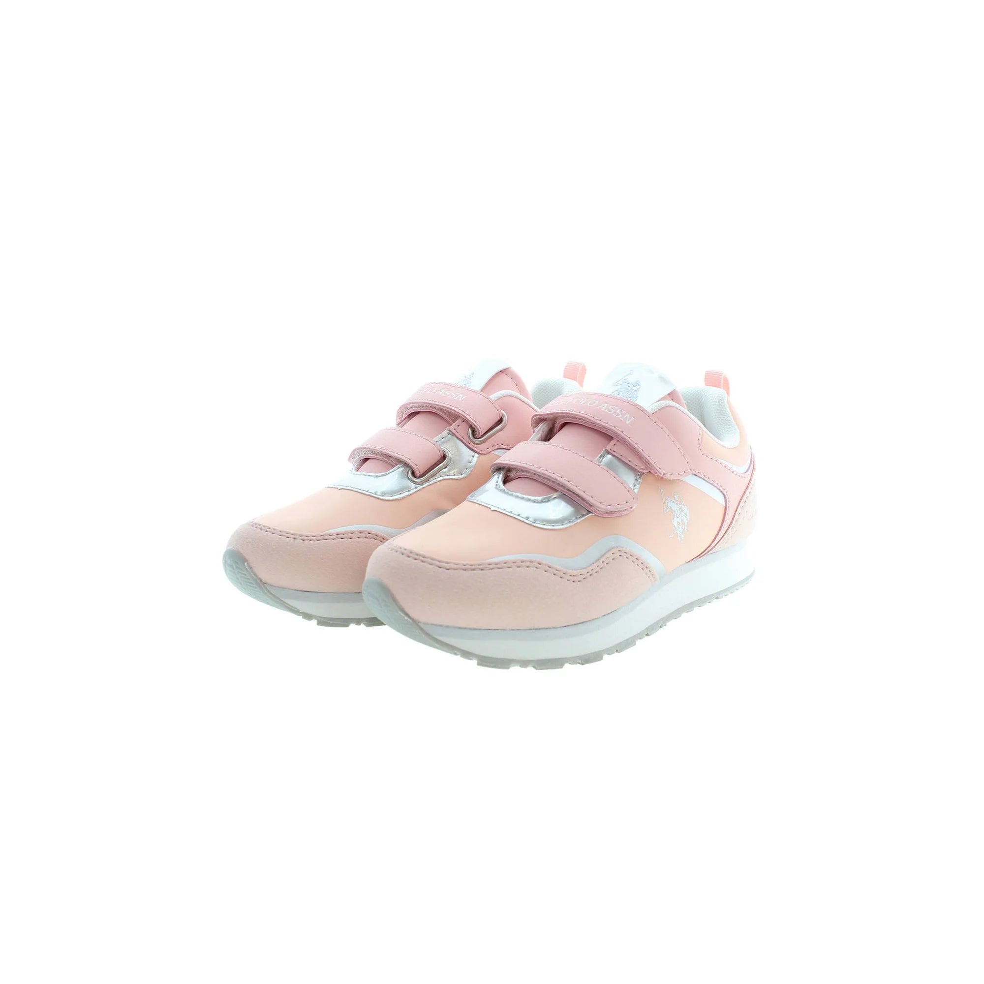 U.S. Polo Best Price Sneakers Bambina Rosa Strap bambino - vista 3