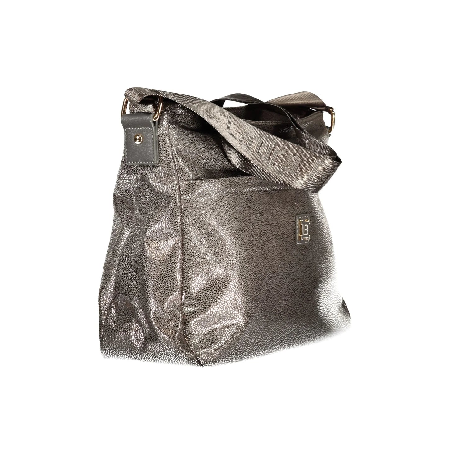 Laura Biagiotti Borsa a Tracolla Donna Grigia Logo Borse grigio - vista 3