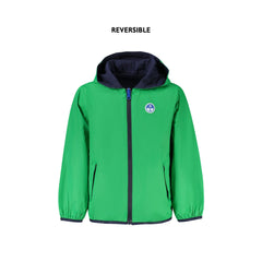 North Sails Chaqueta de Manga Larga Niño Verde Reversible