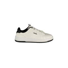 Ellesse Sneakers Uomo Bianche Dettagli a Contrasto Nero Logo