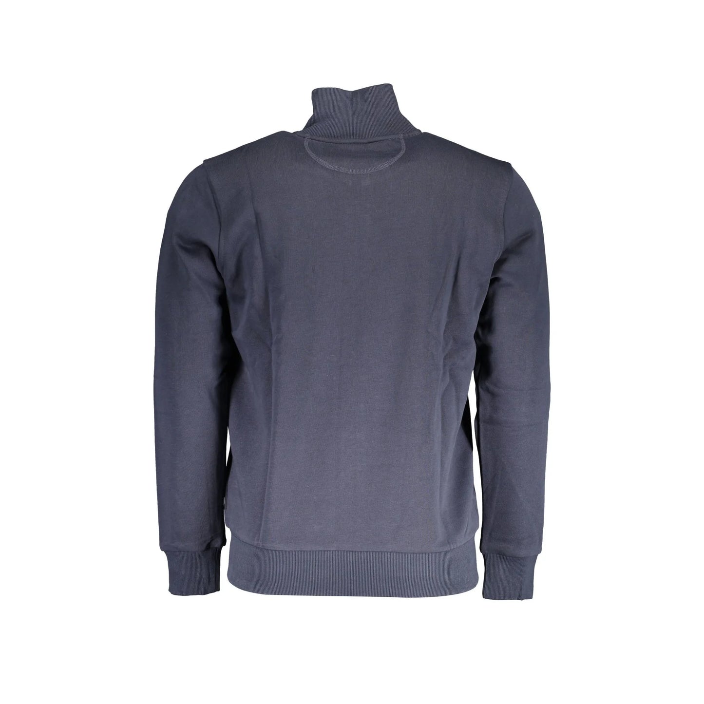 La Martina Felpa Maniche Lunghe Uomo Blu Zip Felpe - vista 2