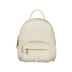Valentino Bags Mochila Mujer Beige Logo