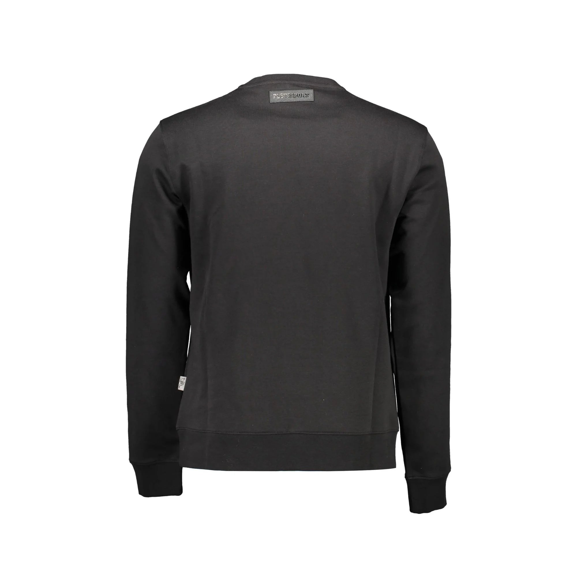 PLEIN SPORT FELPA SENZA ZIP UOMO NERO