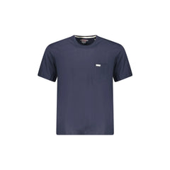 Guess Jeans T-Shirt Manches Courtes Homme Bleu Logo