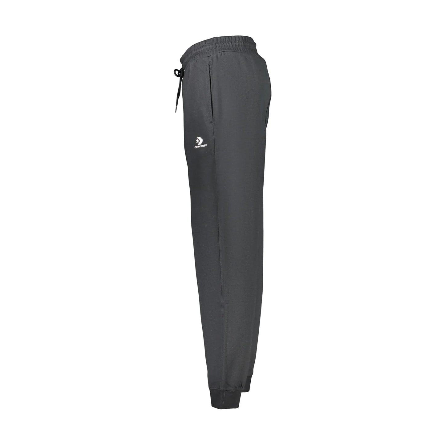 CONVERSE PANTALONE TUTA LUNGO UOMO NERO