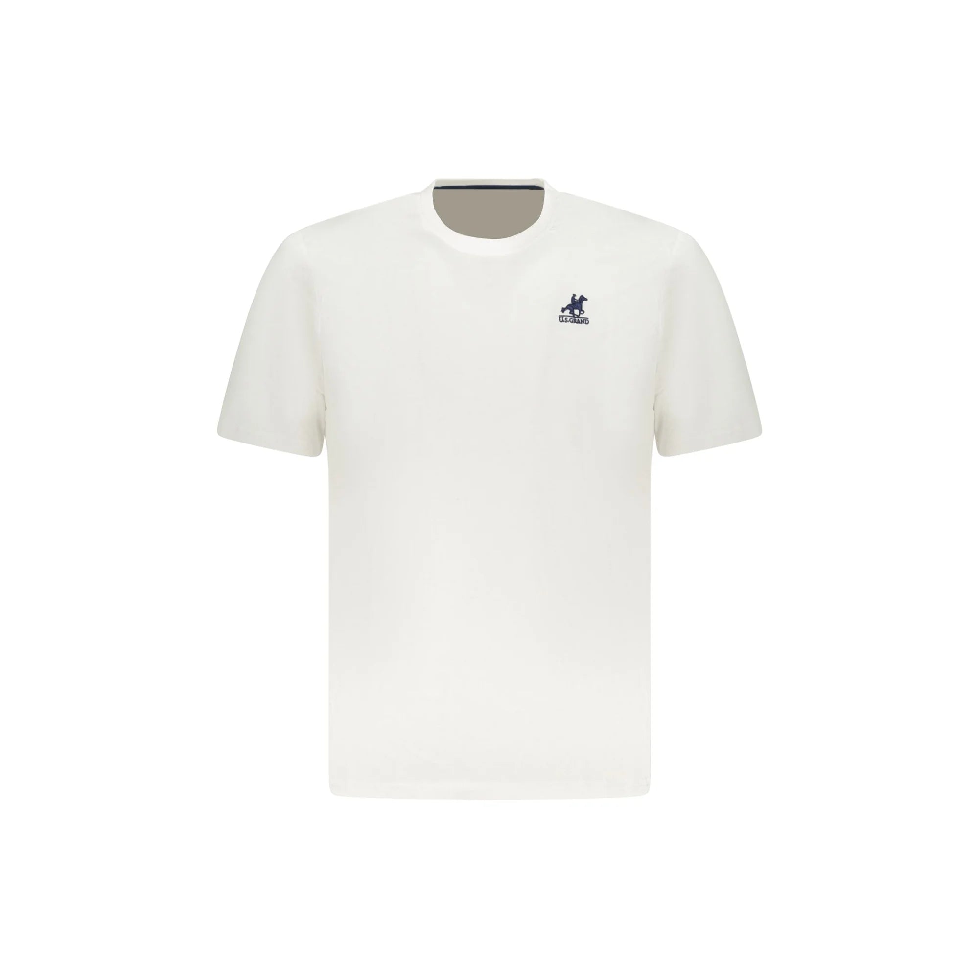 U.S. GRAND POLO T-SHIRT MANICHE CORTE UOMO BIANCO
