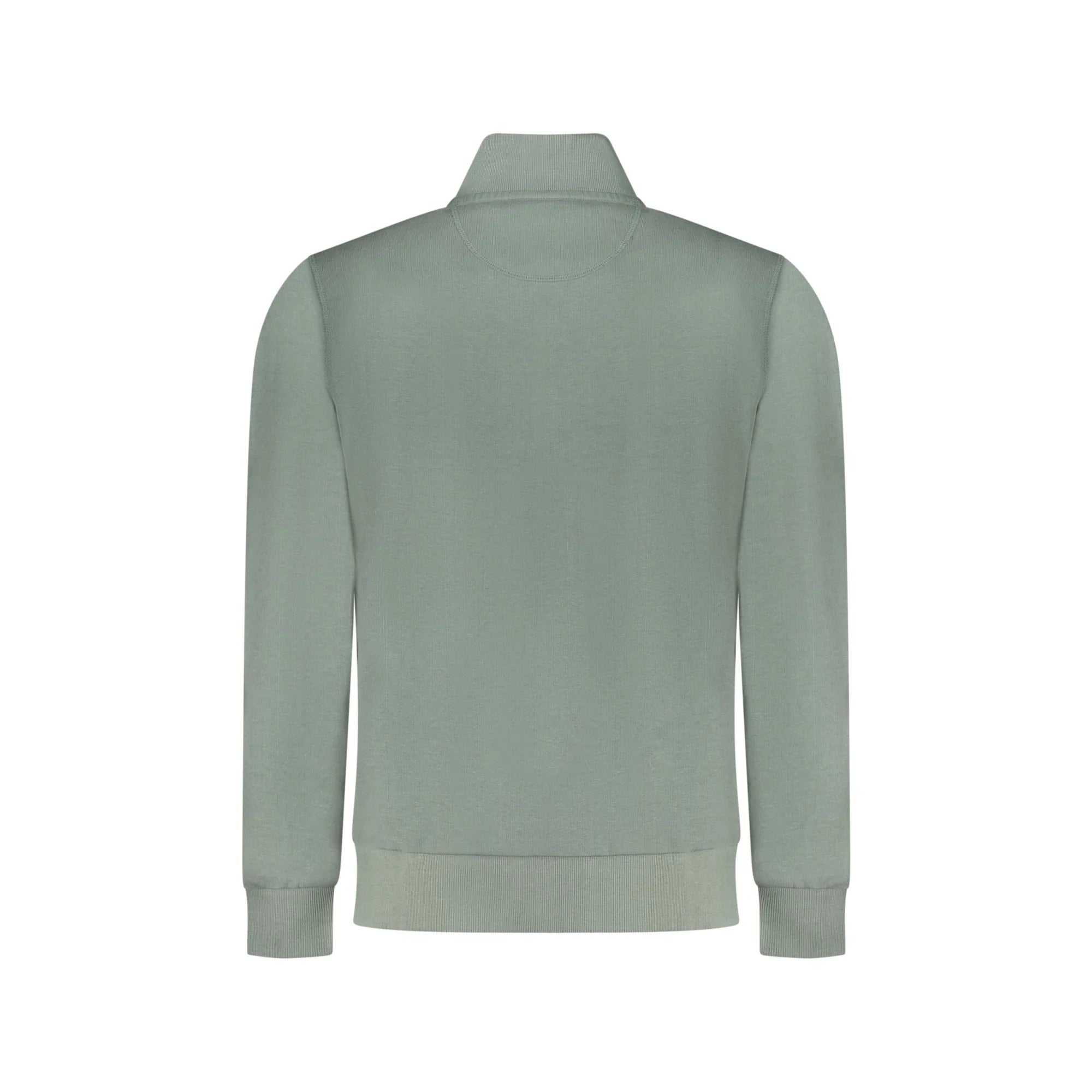 NORTH SAILS FELPA CON ZIP UOMO VERDE
