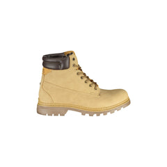 CARRERA Bottines Femme Beige avec Lacets et Détails Contrastés