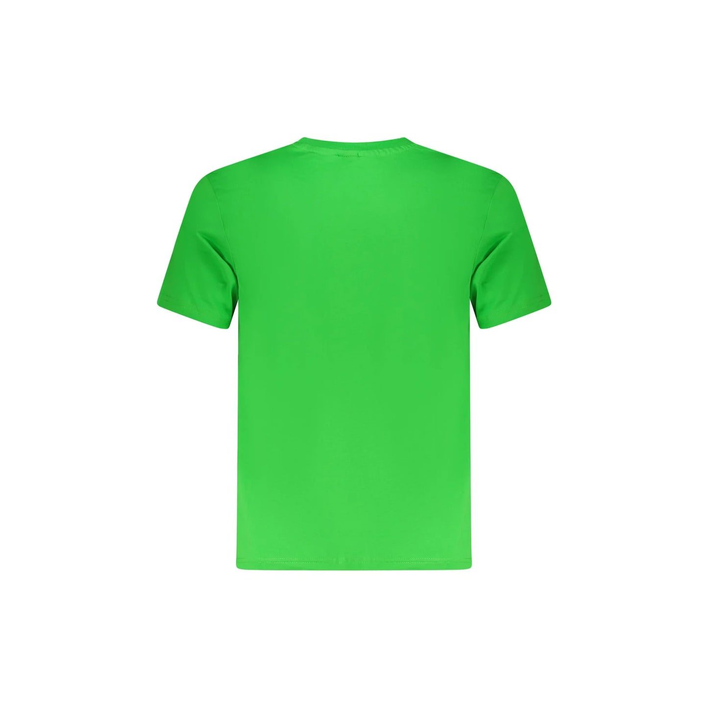 North Sails T-Shirt Maniche Corte Uomo Verde Stampa Logo - vista 2