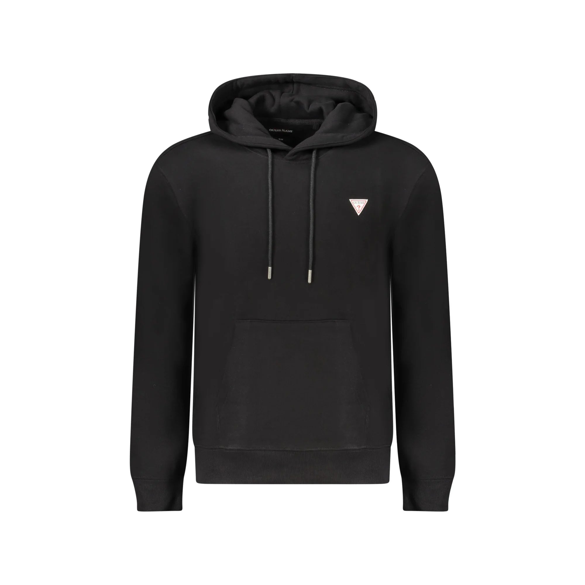 GUESS JEANS FELPA SENZA ZIP UOMO NERO