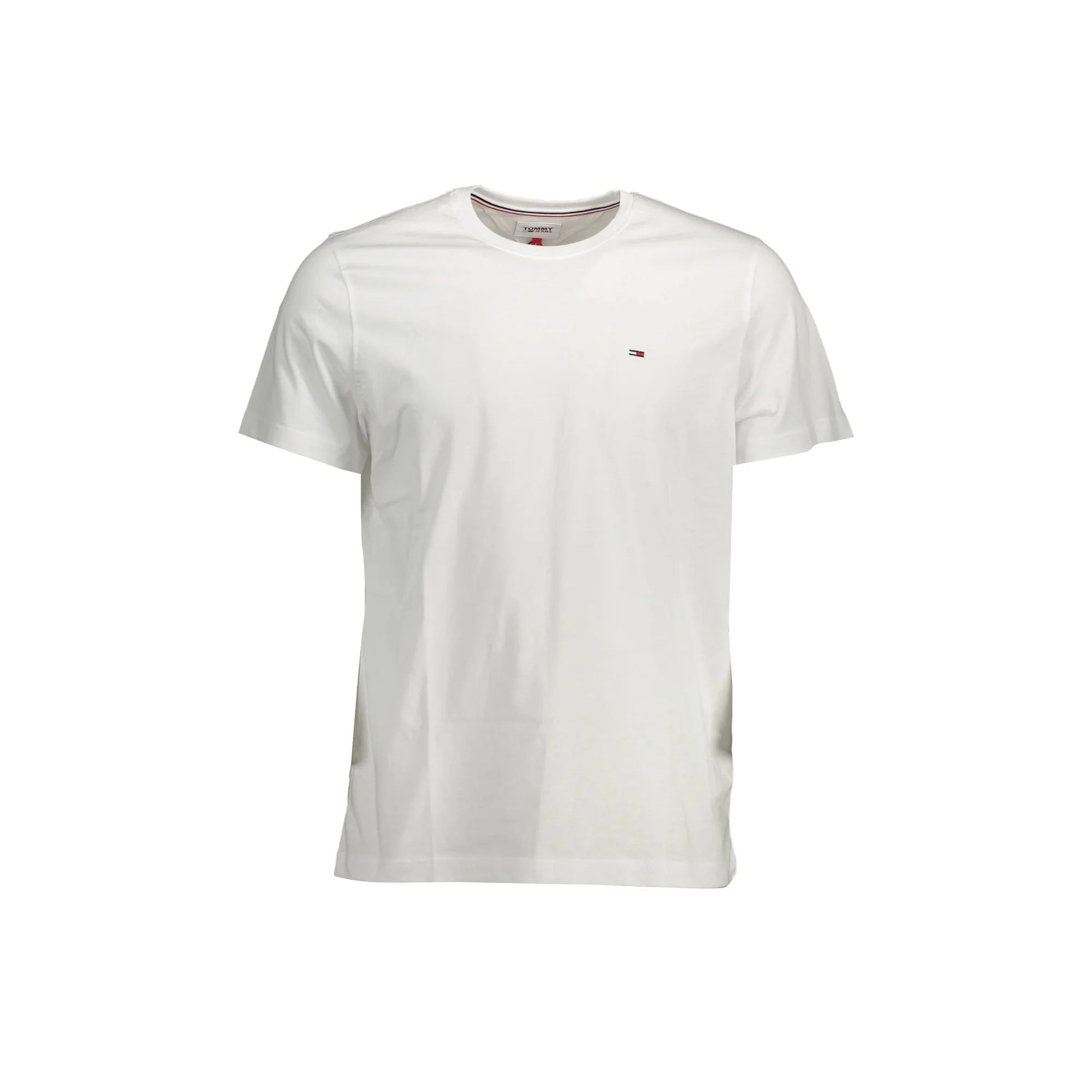 TOMMY HILFIGER T-SHIRT MANICHE CORTE UOMO BIANCO