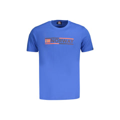 Norway 1963 T-Shirt Maniche Corte Uomo Blu Stampa