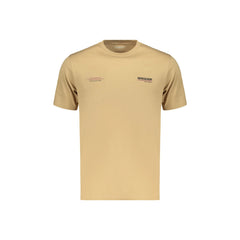 Refrigiwear T-Shirt Maniche Corte Uomo Marrone Stampa
