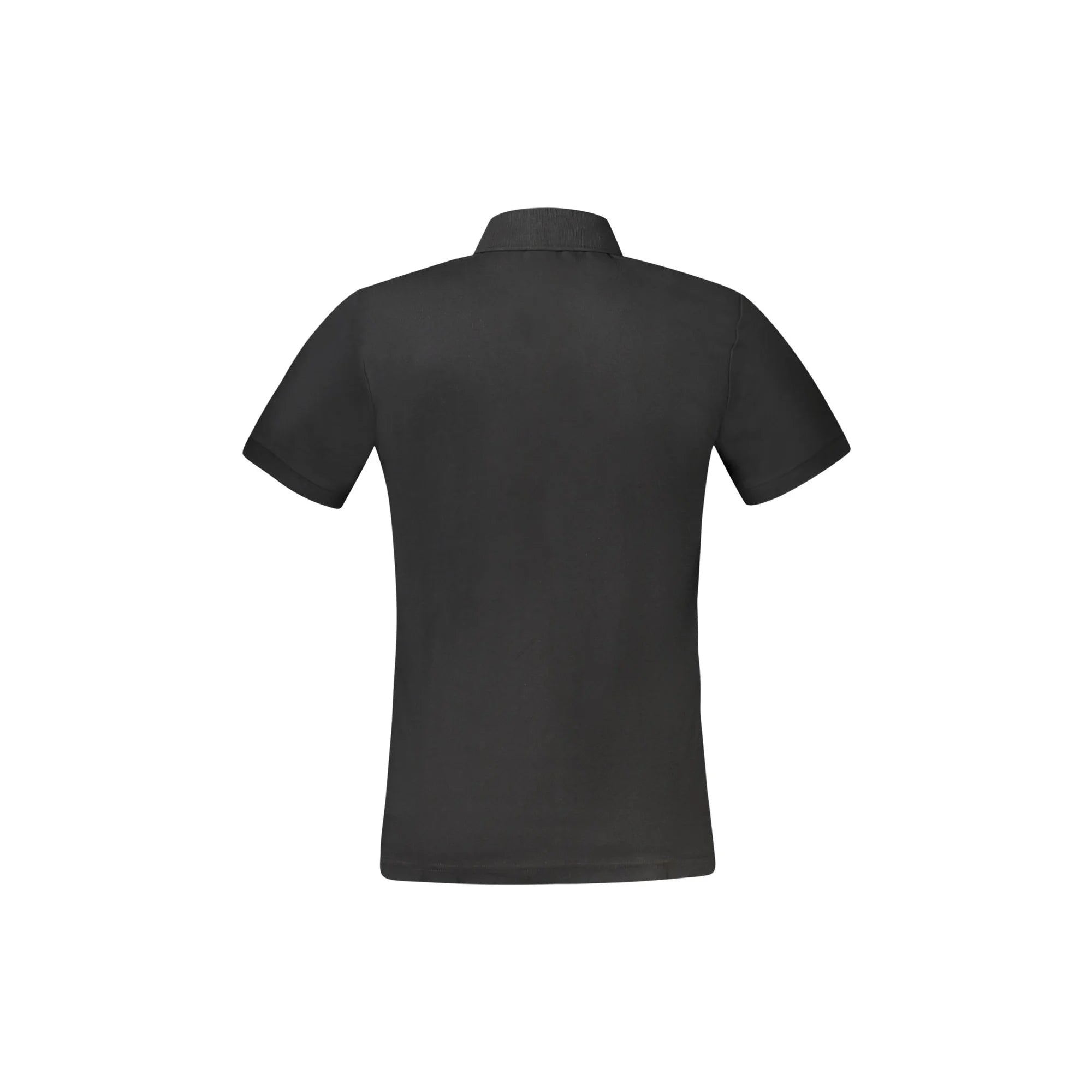 HUGO BOSS POLO MANICHE CORTE UOMO NERO